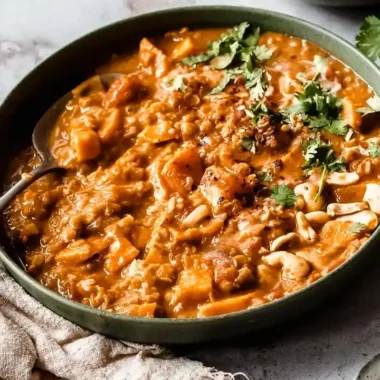 Sweet Potato Red Lentil and Coconut Curry Recipe