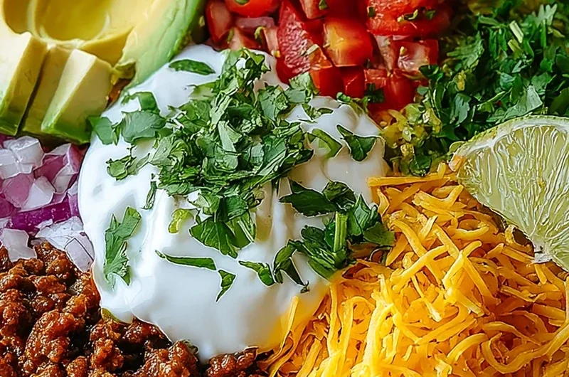 Easy Weeknight Taco Rice Bowl