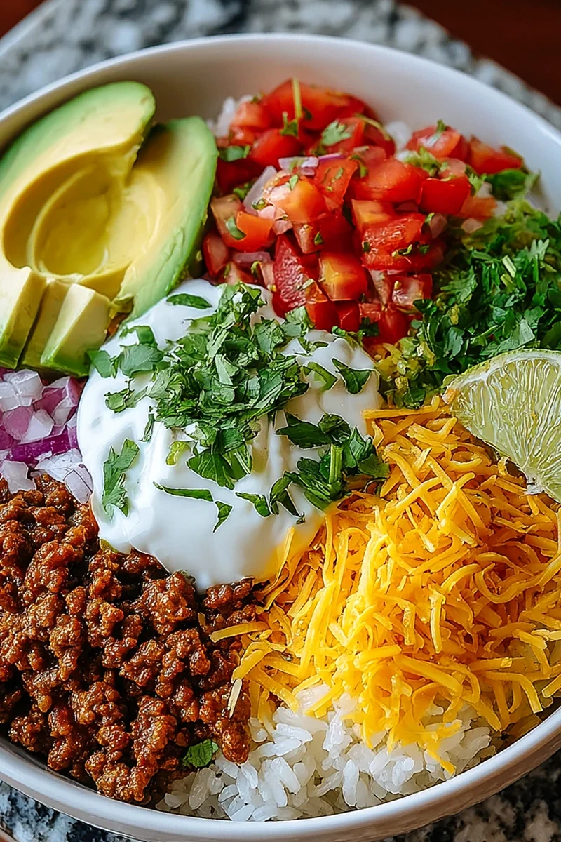 Taco Rice Bowl