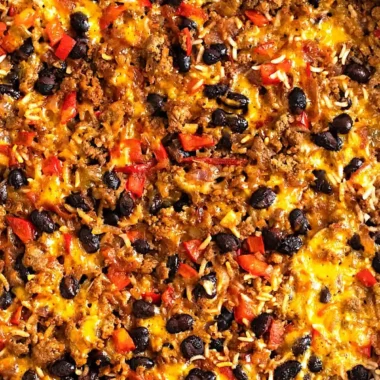 One-Pan Taco Rice Casserole