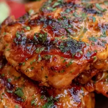 Tender Greek Yogurt Marinated Chicken Thighs with Zesty Lemon