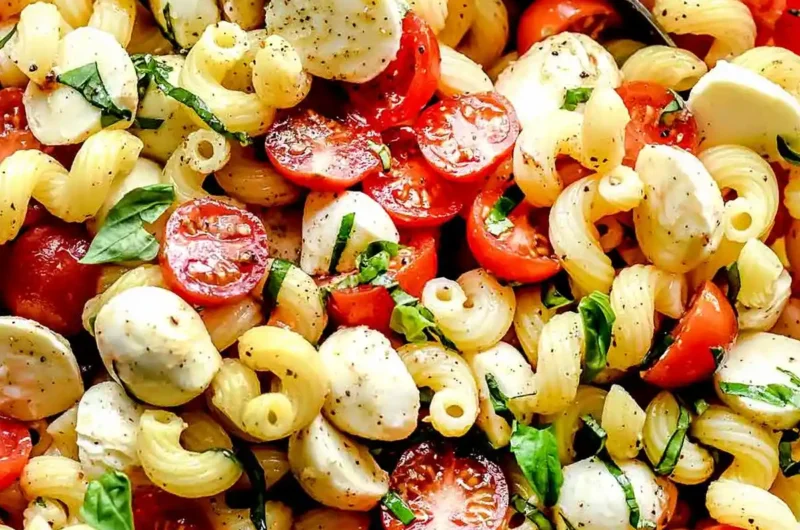 Fresh Caprese Pasta Salad