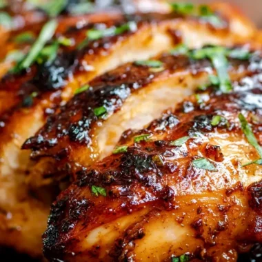 Savory Balsamic Garlic Chicken Marinade