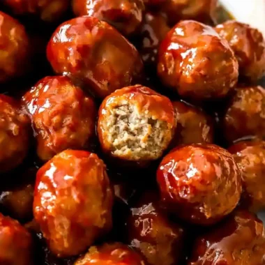 Savory Slow Cooker BBQ Meatballs
