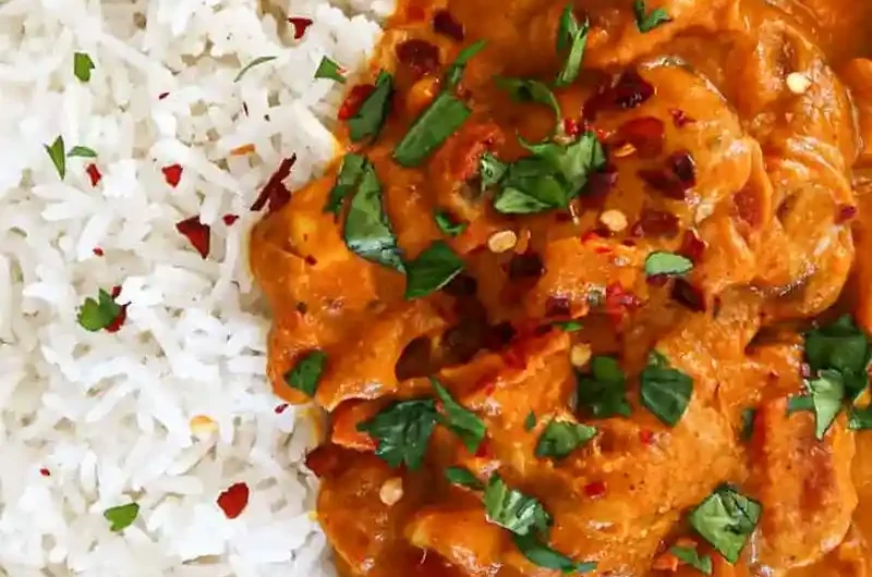 Creamy Pumpkin Chicken Curry