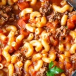 Classic Beef and Macaroni Goulash