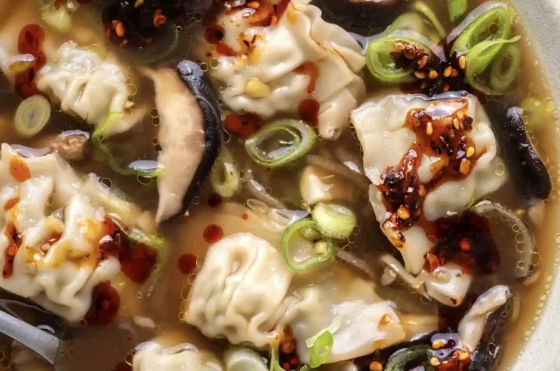 Quick One-Pot Wonton Soup