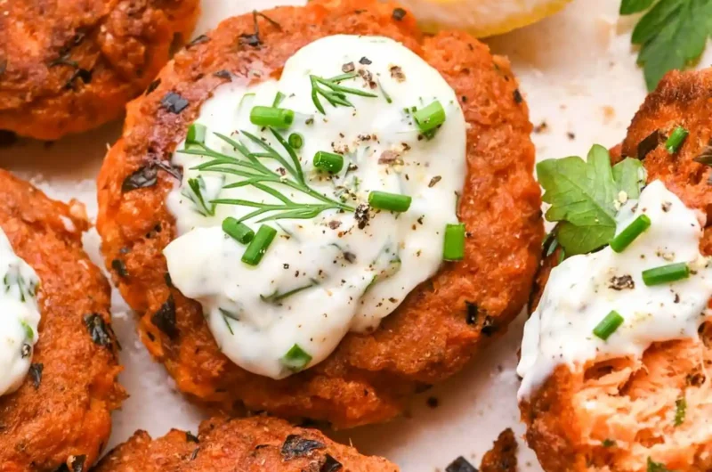 Gluten Free Salmon Cakes without Breadcrumbs