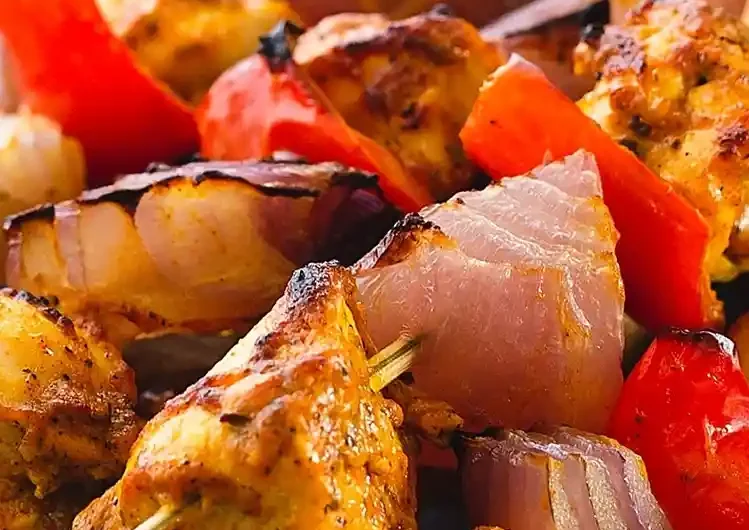 Yogurt-Marinated Chicken Kabobs