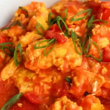Easy 10-min. Chinese Tomato Egg Stir-Fry