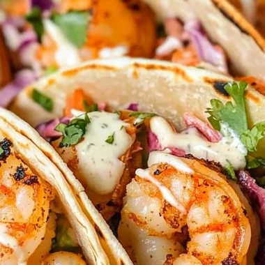 15 Minute Easy Shrimp Tacos Recipe