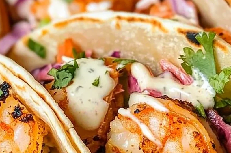 15 Minute Easy Shrimp Tacos Recipe