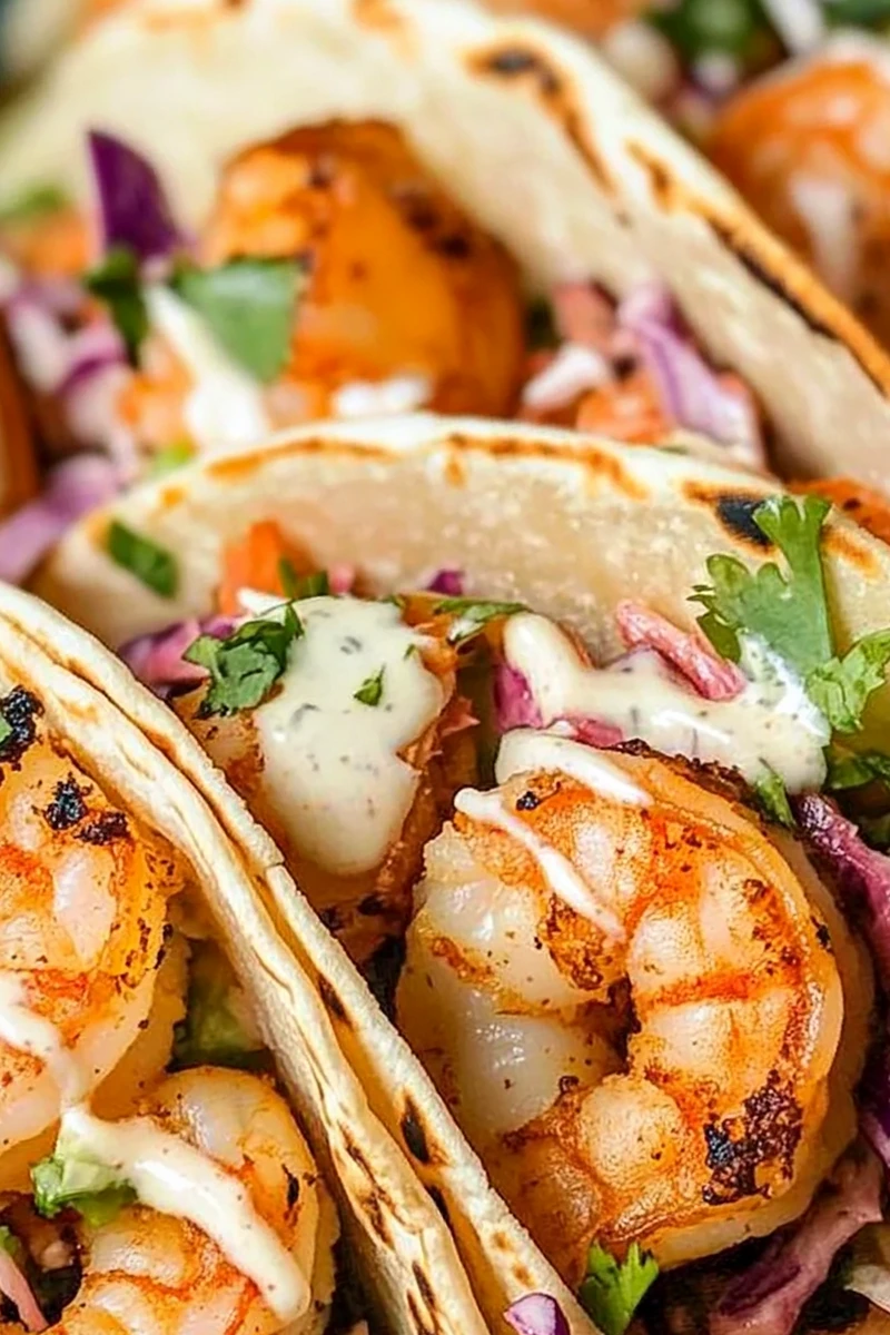15 Minute Easy Shrimp Tacos Recipe