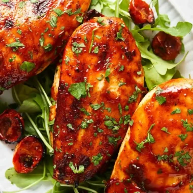 Easy Air-Fryer BBQ Chicken Breast