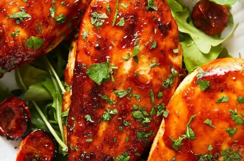 Easy Air-Fryer BBQ Chicken Breast
