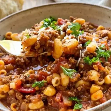 Classic American Beef Goulash
