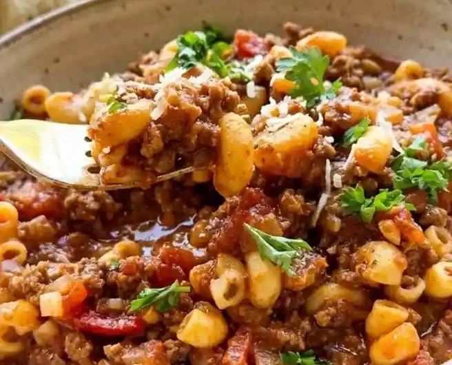 Classic American Beef Goulash