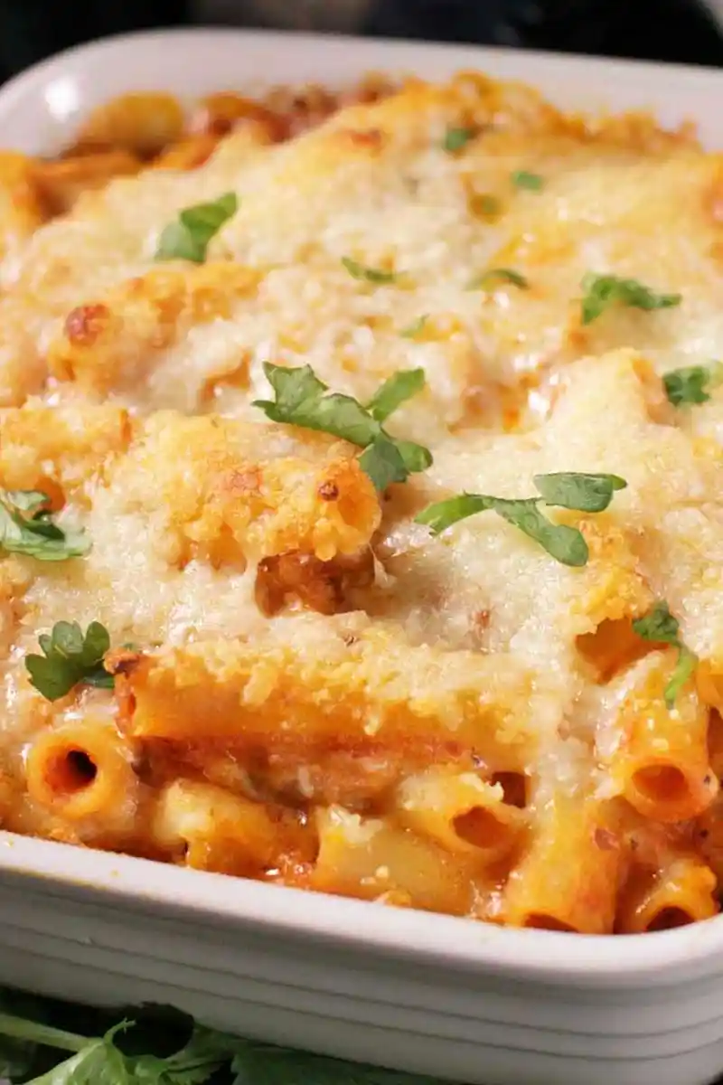 Baked Ziti For One