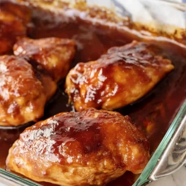 Sticky Oven-Baked Barbecue Chicken