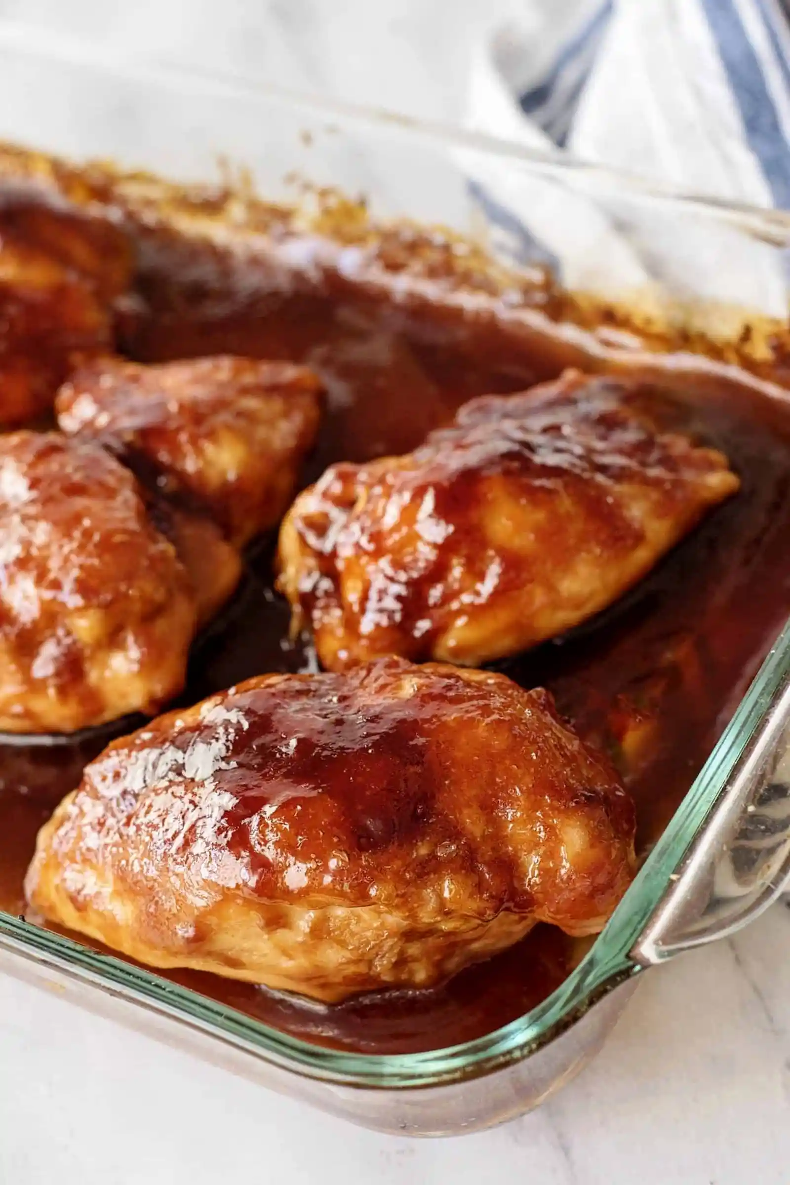 Sticky Oven-Baked Barbecue Chicken