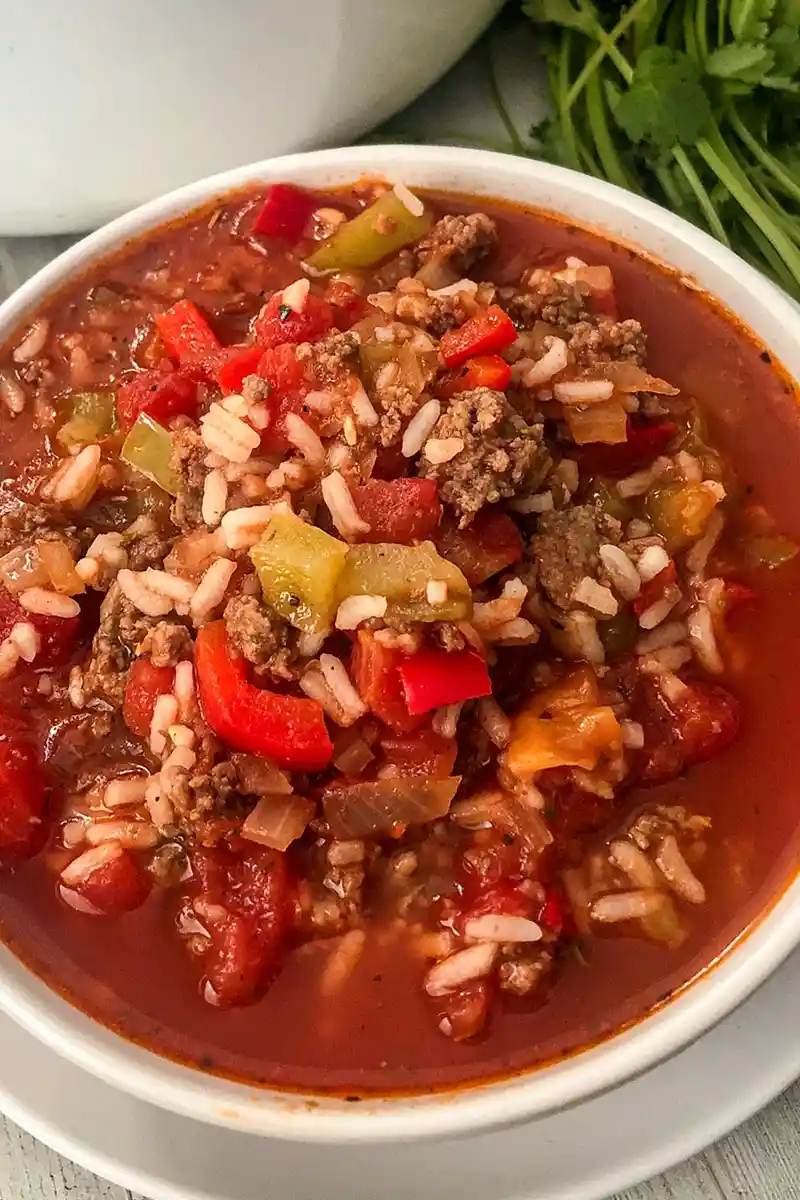 Stuffed Pepper Soup