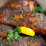 Bold and Zesty Blackened Salmon