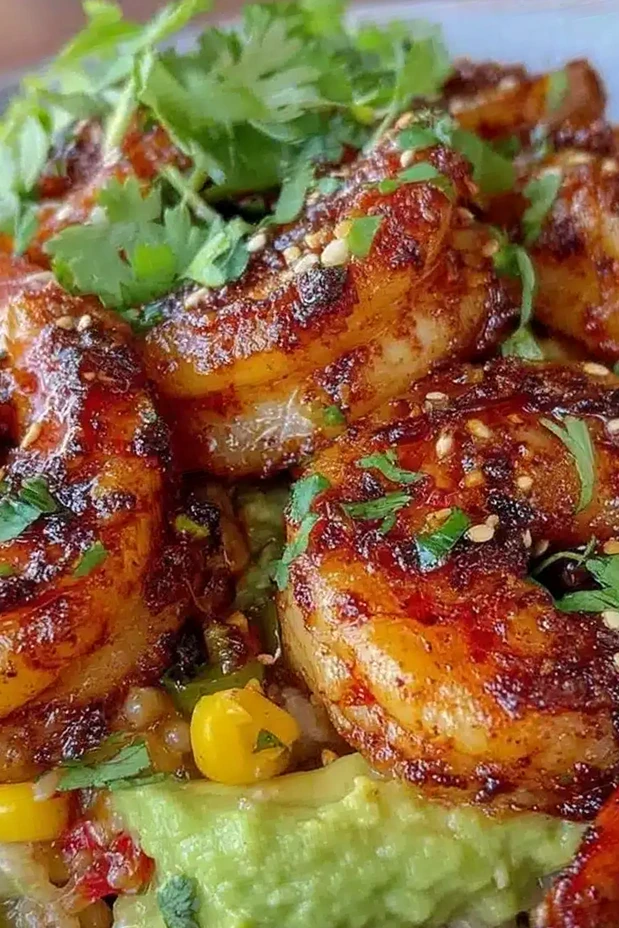 Blackened Shrimp Bowls Recipe Easy Homemade Weeknight Dinner Idea
