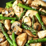 Savory Chicken, Asparagus, and Mushroom Skillet Recipe You’ll Love