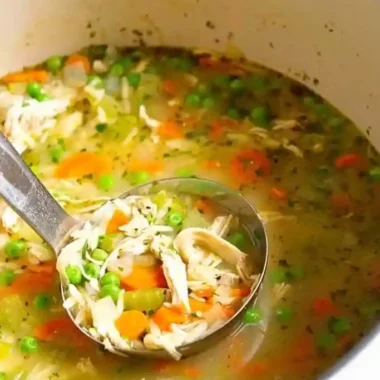 Wholesome Chicken Vegetable Soup