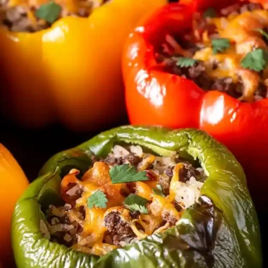 Old-Fashioned Stuffed Bell Peppers