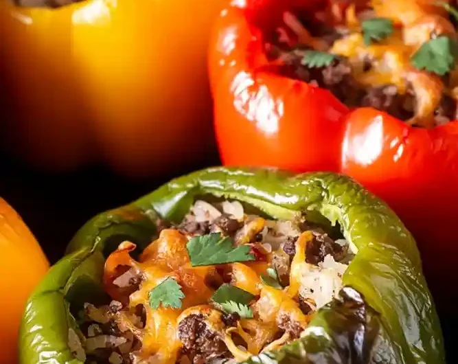 Old-Fashioned Stuffed Bell Peppers