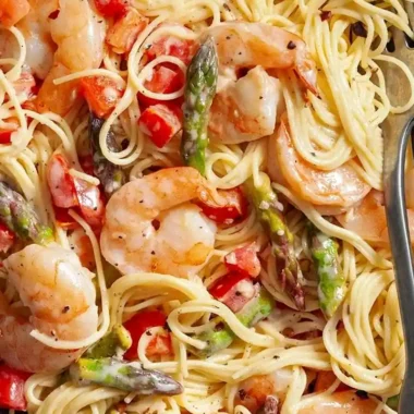 Copycat Olive Garden Shrimp Scampi