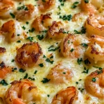 Delicious Shrimp Scampi Pasta Bake for Cozy Family Nights