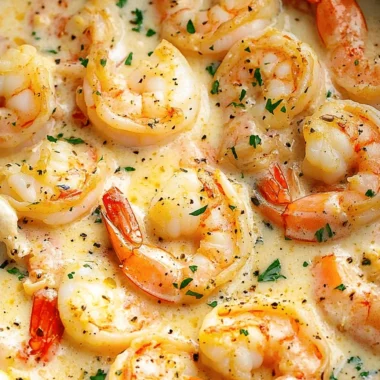 Creamy Garlic Shrimp: A Velvety Seafood Delight