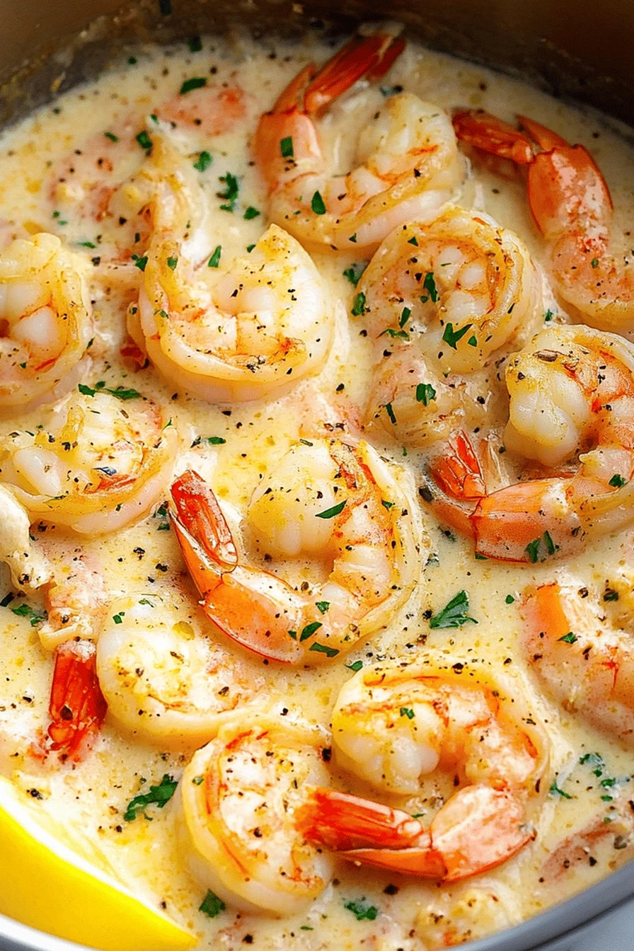 Creamy Garlic Shrimp: A Velvety Seafood Delight