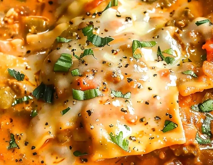 Hearty Creamy Lasagna Soup Recipe Comfort Food Delight