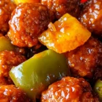 Slow-Cooked Sweet and Tangy Meatballs