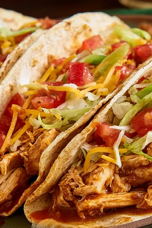 Crockpot Chicken Tacos That Feed a Crowd With Zero Fuss