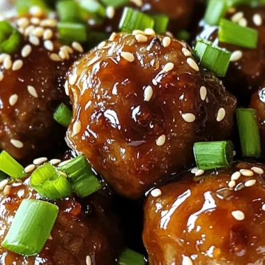 Crockpot Honey Garlic Meatballs