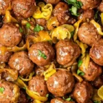 Slow Cooker Mississippi Meatballs
