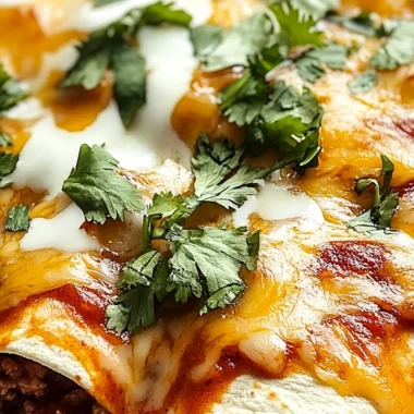 Ground Beef Enchiladas