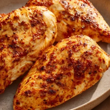Air Fryer Chicken Breast (Without Breading)