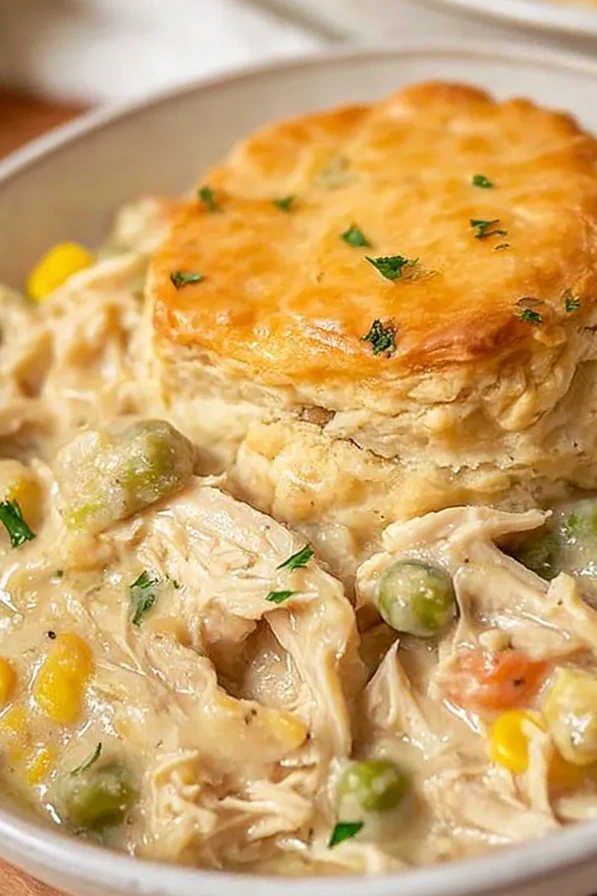 Savory Crock Pot Chicken Pot Pie Easy Delicious Comfort Food