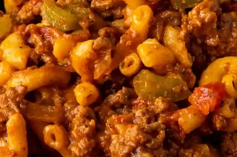Easy Crock Pot Goulash