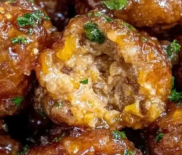 Easy Crockpot Honey Garlic Meatballs
