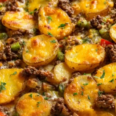 Classic Hobo Casserole Ground Beef