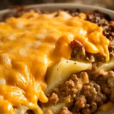 Easy Hobo Casserole Ground Beef