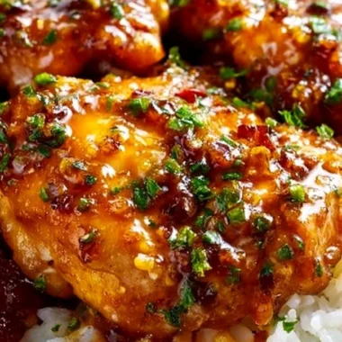 Honey Garlic Chicken Thighs: A Savory Glazed Delight