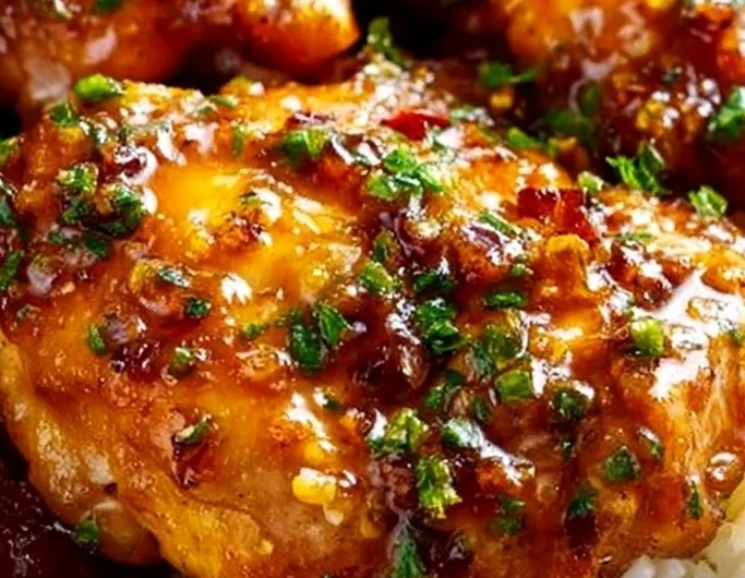 Honey Garlic Chicken Thighs: A Savory Glazed Delight