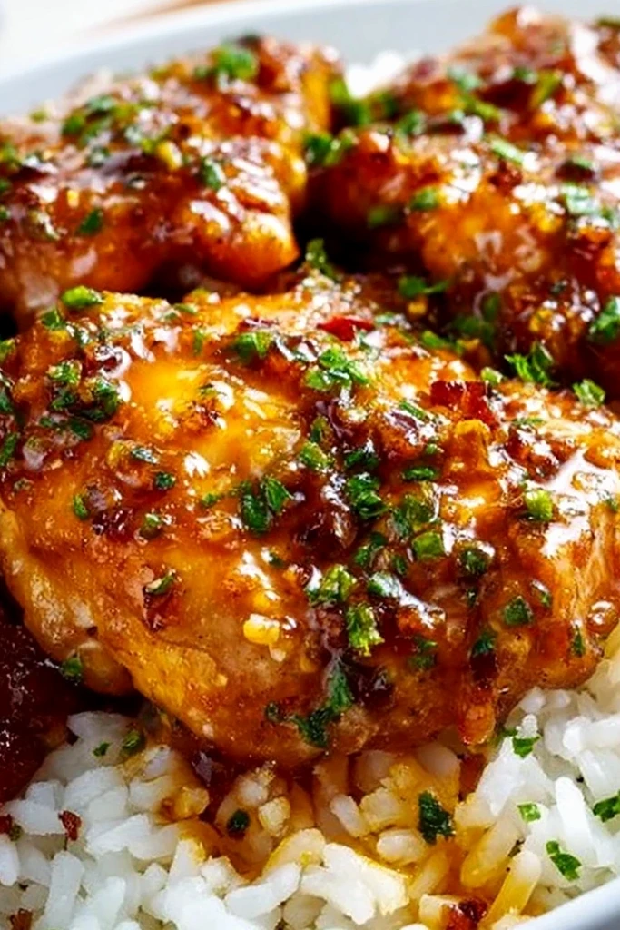 Honey Garlic Chicken Thighs: A Savory Glazed Delight